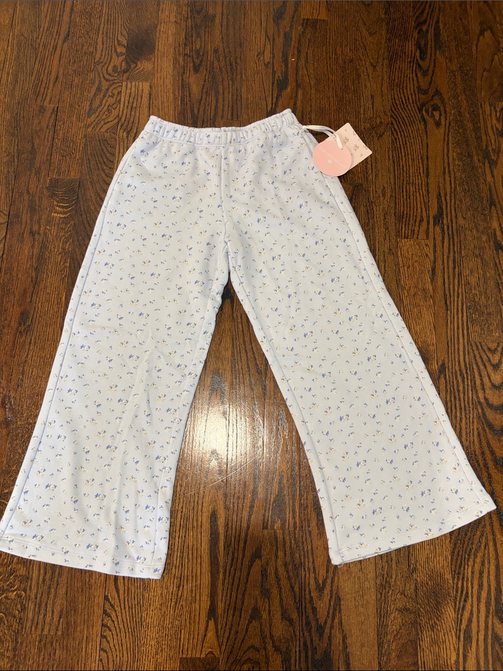 Love Shack Fancy X Target Everblooming Ditzy Floral Wide Leg Sweatpants Size M